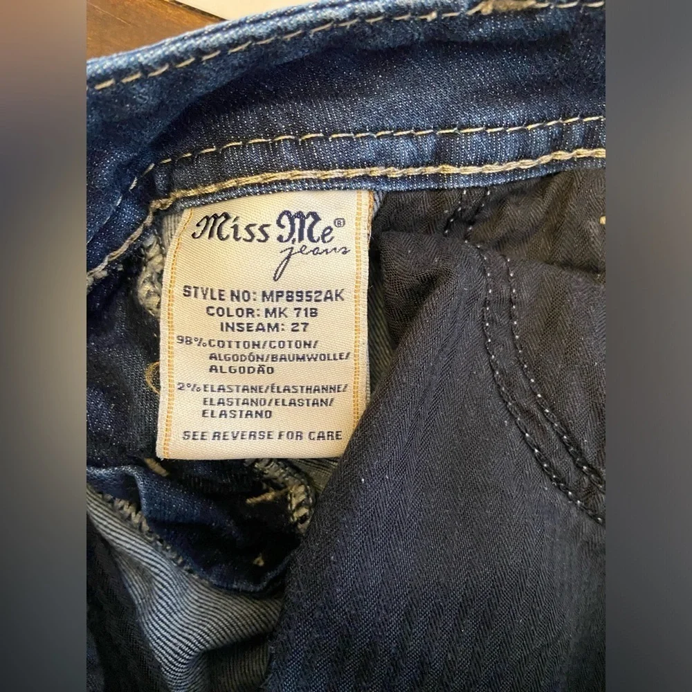 Miss me ankle skinny jeans